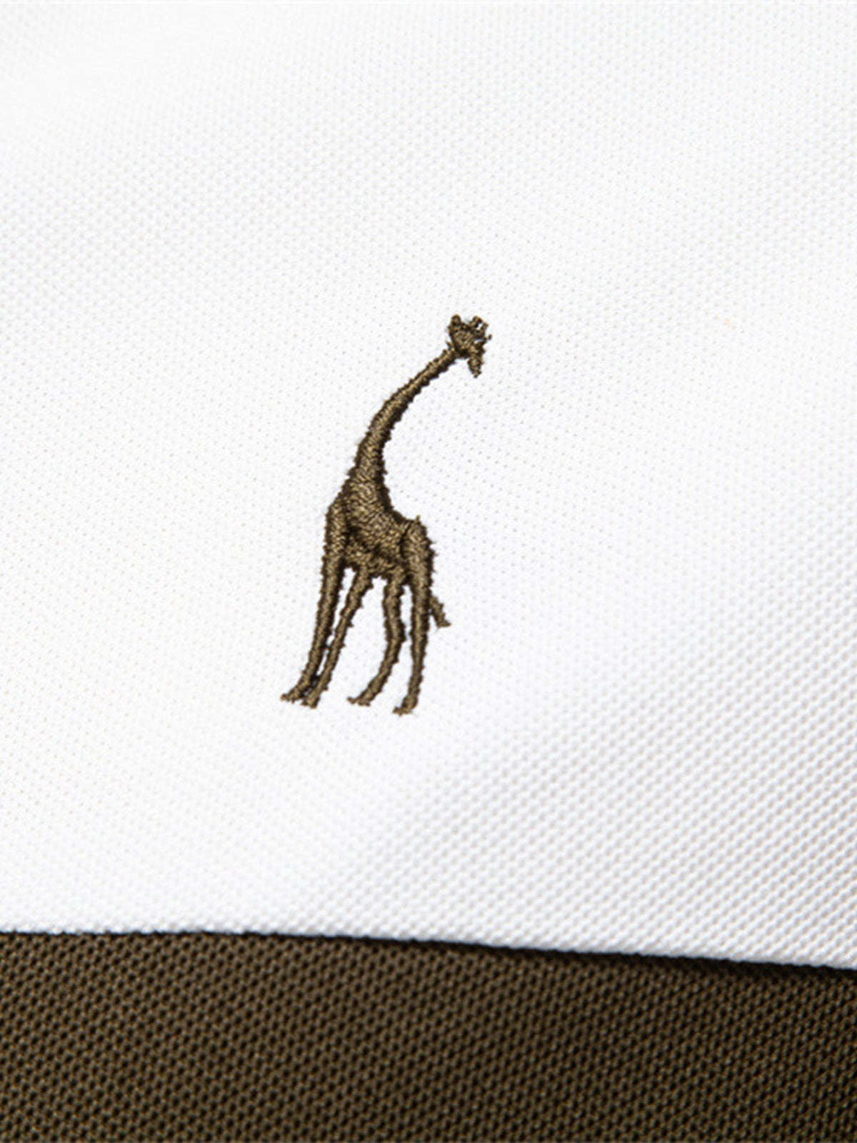 Whitlock Men's Contrast Piqué V-Neck Polo Shirt – photo 11