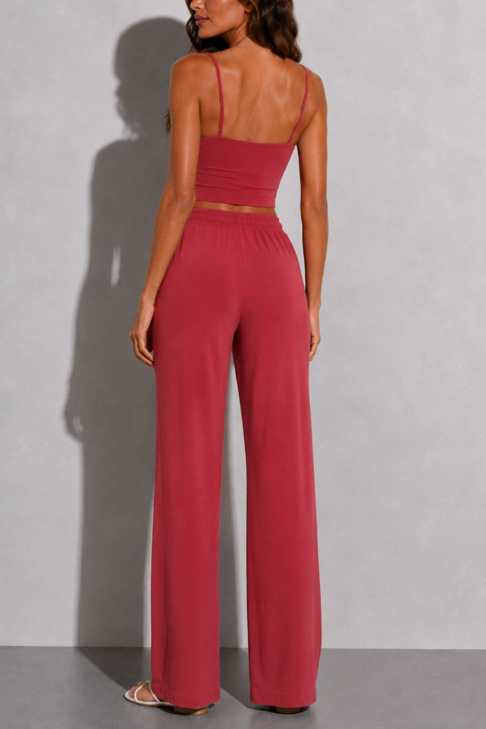 Wren Lounge Trouser - Rosewood – photo 4