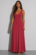 Wynn Maxi Dress - Rosewood | Velbrooke